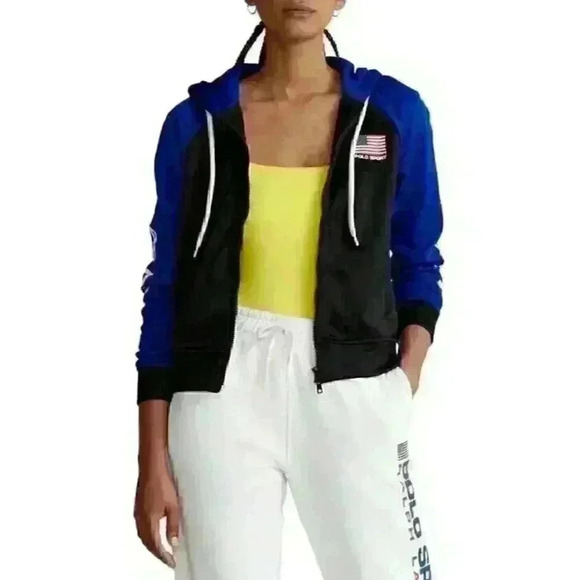 Polo Ralph Lauren Tops - NEW! Polo Ralph Lauren Women's S Sport Full-Zip Hoodie Jacket NWT $168